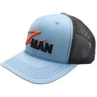 ZMAN PREMIUM TRUCKER CAP LIGHT BLUE/ CHARCOAL