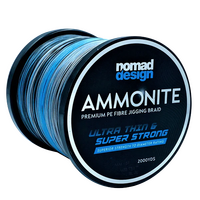 NOMAD AMMONITE JIGGING BRAID LINE 2000yds MULTI COLOUR
