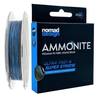 NOMAD AMMONITE JIGGING BRAID LINE 600yds MULTI COLOUR