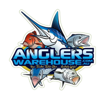 ANGLERS WAREHOUSE LOGO STICKER