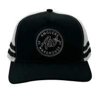 TEAM AW STRIPE TRUCKER - BLACK