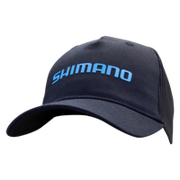 SHIMANO CAP RUBBERIZED LOGO - BLACK