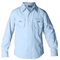 SHIMANO KIDS VENTED SHIRT SKYWAY BLUE BOYS