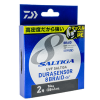 DAIWA SALTIGA DURASENSOR X8 BRAID LINE 200m CHARTREUSE