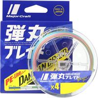 MAJORCRAFT DANGAN X4 BRAID LINE 300m MULTI COLOUR
