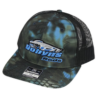 DOBYNS KRYPTEK CAP - BLUE WITH BLACK MESH BLUE LOGO