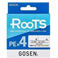 GOSEN ROOTS 4 PLY BRAID LINE 200m MULTI COLOUR