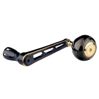 GOMEXUS ALUMINIUM SPIN HANDLE 90mm WITH TITIANIUM KNOB - 45mm