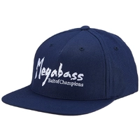 MEGABASS BRUSH SNAPBACK CAP NAVY/ WHITE