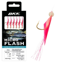 BKK MICRO FLASH SABIKI RIG PINK