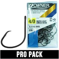 OWNER 5314 MUTU LIGHT CIRCLE PRO PACK HOOKS