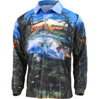 SAMAKI SALTWATER BARRA LONG SLEEVE SHIRT