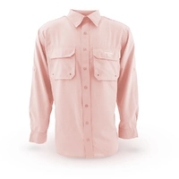 SAMAKI BREEZE LADIES VENTED LONG SLEEVE SHIRT BLUSH