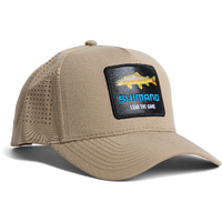 SHIMANO TRUCKER CAP LTG TROUT - SAND