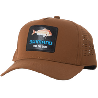 SHIMANO TRUCKER CAP LTG SNAPPER - OAK