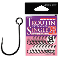 DECOY TROUTIN SINGLE 28 HOOKS
