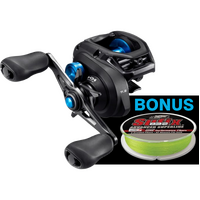 SHIMANO SLX BAITCAST REEL + BONUS BRAID