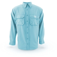 SAMAKI BREEZE LADIES VENTED LONG SLEEVE SHIRT OCEAN MIST