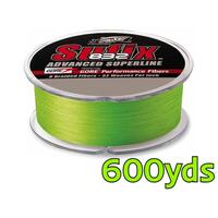 SUFIX 832 BRAID LINE 600yds NEON LIME