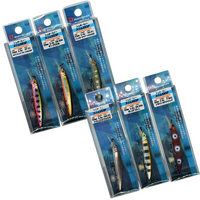 BASSDAY SUGAR MINNOW SLIM 55SP 6 LURE PACK
