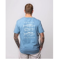 NOMAD T-SHIRT CORAL SEA
