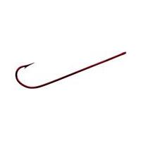 TRU TURN 868 FINE WIRE RED HOOKS - 25 PACK