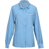 SHIMANO LADIES PRO STRETCH VENTED SHIRT Sky Blue