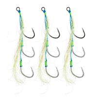 VEXED FLASHY TRIPLE BAIT ASSIST HOOKS 3/0