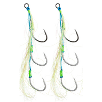 VEXED FLASHY TRIPLE BAIT ASSIST HOOKS 7/0