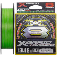YGK X-BRAID UPGRADE X8 BRAID LINE 150m GREEN/ WHITE