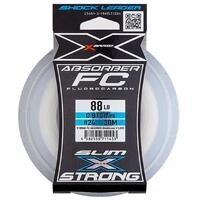 YGK X-BRAID FC ABSORBER SLIM &amp; STRONG FLUOROCARBON LINE 30m