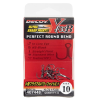 DECOY Y-F33B TREBLE HOOKS